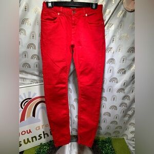 Ted Baker Bold Red Skinny Jeans